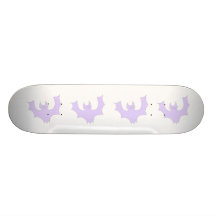 Light Purple Bat. Skate Board Decks