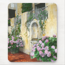 Light Purple Hydrangeas in full bloom Mousepads