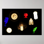 Light show posters