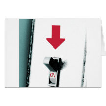 Light Switch Greeting Card