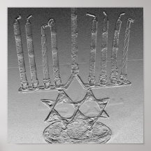 Light the Chanukah Candles Poster