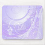 light violet winter mouse mat