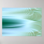 light waves on the beach posters