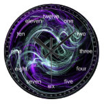 Light Within - Abstract Violet & Indigo Swirls