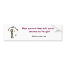 Light Woman Archery in Camouflage Bumper Stickers