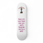 Light Woman on Soapbox skateboards