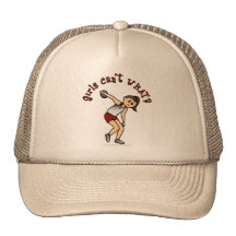 Light Womens Discus Trucker Hats