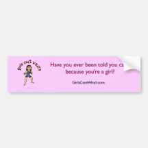 Light Womens Wrestling Bumper Stickers