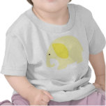 Light Yellow Baby Elephant Tee Shirts