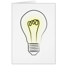 Lightbulb Card