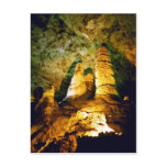 Lighted Interior Of Carlsbad Caverns National Park Post Card