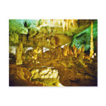 Lighted Interior Of Carlsbad Caverns National Park Postcard
