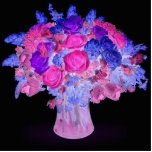Lighted Roses Photo Sculpture photo sculptures