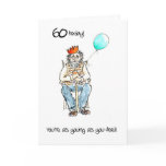 Lighthearted 60th Birthday Card for a Man