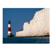 Lighthouse at Beachy Head, Eastbourne, East Sussex Postcards