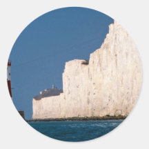 Lighthouse at Beachy Head, Eastbourne, East Sussex Sticker