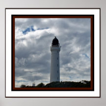 Lighthouse at Lossiemouth, Scotland Poster