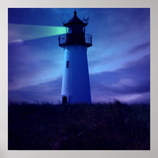 Lighthouse Beacon Poster