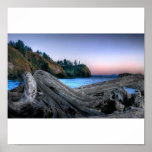lighthouse Cape Disappointment Washington Poster