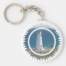 Lighthouse Design Keychain
