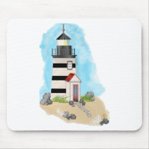 Lighthouse Design Mouse Pad