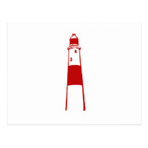 lighthouse flat graphic red white.png postcard