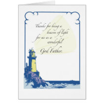 Lighthouse God Father, Father's Day cards