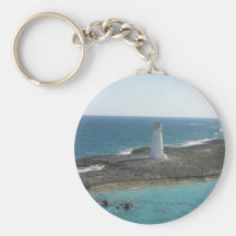 Lighthouse Photo Keychain