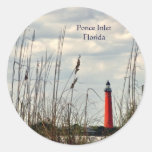 Lighthouse - Ponce Inlet, Florida Stickers
