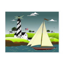 Lighthouse Postcard