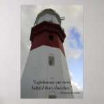 Lighthouses [CUSTOMIZABLE] Poster