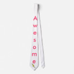 Lighting bolt awesome tie