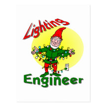 Lighting Engineer Postcards
