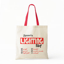 Lighting Tote Bag bags