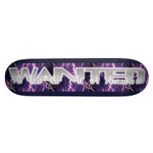 LIGHTING WANTED SKATE BOARD DECK