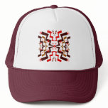 Lightning Abstract Mesh Hat