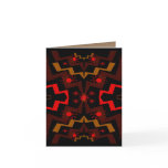 Lightning Abstract Thank You Greeting Card