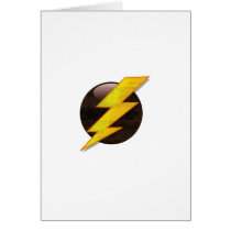 Lightning Bolt Greeting Cards