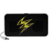 Lightning Bolt Notebook Speaker