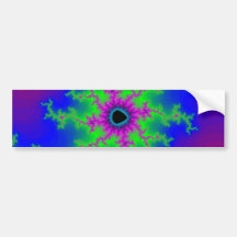 Lightning Fractal: Bumper Sticker