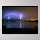Lightning Over Chicago posters