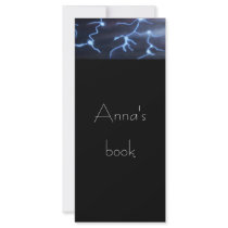 Lightning painting rack card template