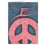Lightning Peace Greeting Cards