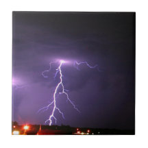 Lightning storm tile