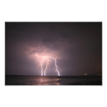Lightning Strikes Art Photo