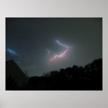 Lightning Strikes Print