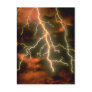 Lightning texture post cards