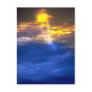 Lightning texture post cards
