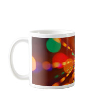 Lights glowing (blur motion background) mug
