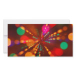 Lights glowing (blur motion background) photo cards